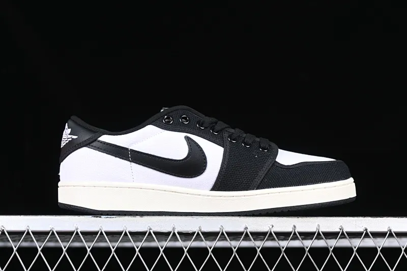 All categories Air Jordan Jordan series basketball shoes Air Jordan 1 Low Z version AJKO 1 Low Shadow "Panda" AJ1 Joe 1 Panda canvas cultural casual shoes DX4981-100